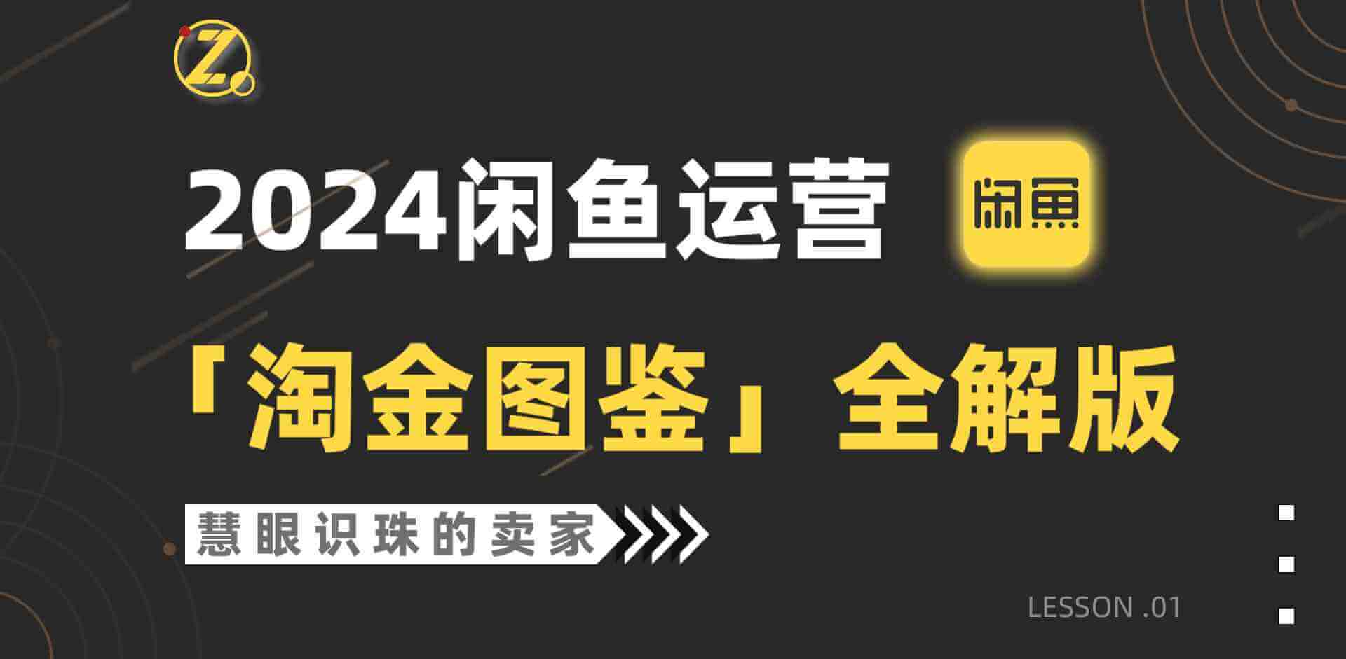 2024闲鱼运营,【淘金图鉴】全解版-项目创薪