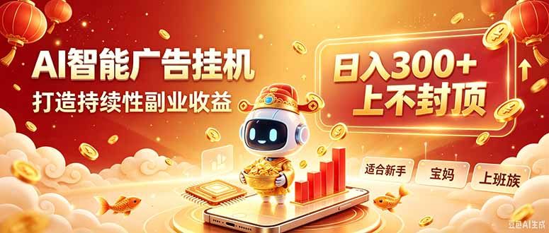 告别手动干活！AI自动化，解锁线上被动收益-项目创薪