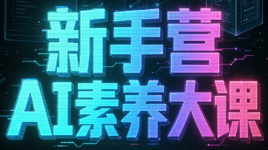 破局俱乐部·破局行动新手营AI素养大课-项目创薪