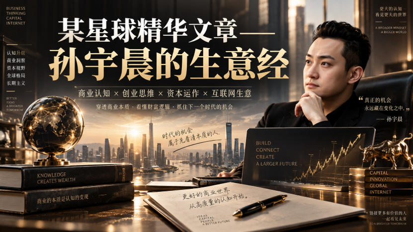 某星球精华文章——孙宇晨的生意经-项目创薪