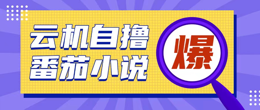 首发云手机自撸小说玩法,10块钱成本可撸200+收益操作简单【揭秘】